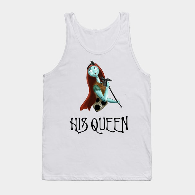 His Queen Tank Top by Danispolez_illustrations